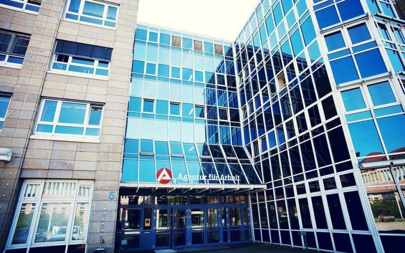 Arbeitsamt und die Jobsuche